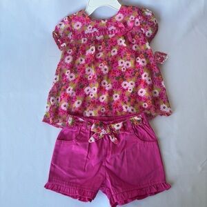 Floral Pink Kids Matching Set